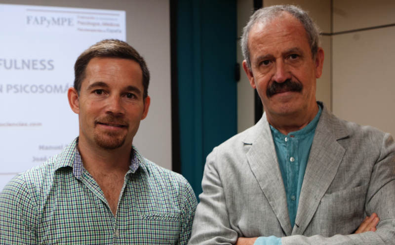 El Dr. Manuel Paz y el Dr. José Luis Marín