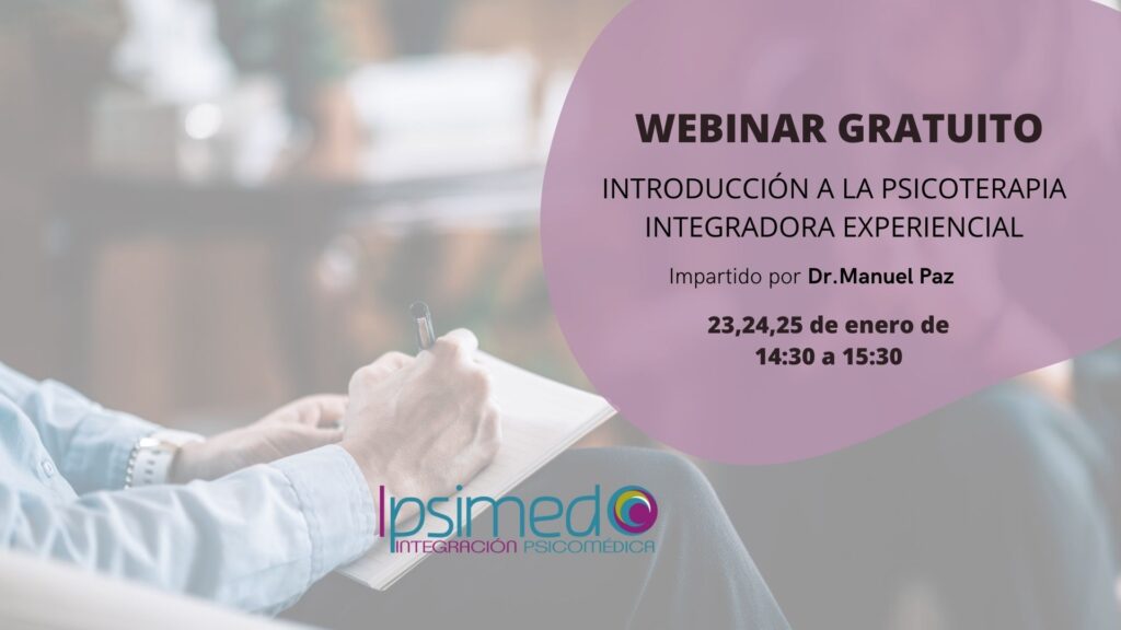 Webinar enero 2024 «Introducción a la Psicoterapia Experiencial»